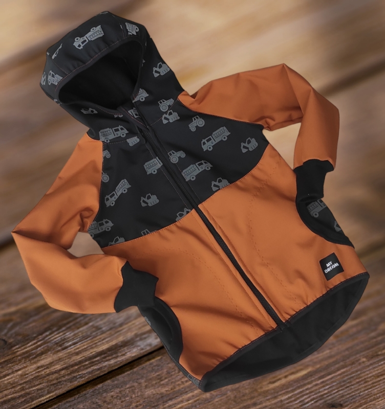 Bunda softshell s fleesem (více možných barev)