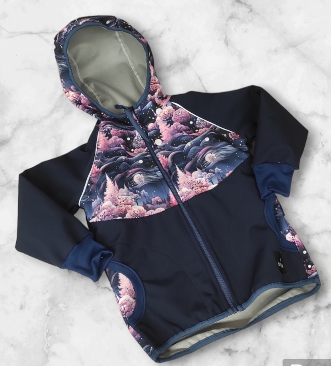 Bunda softshell s beránkem (více možných barev)