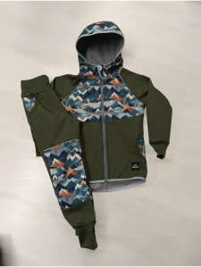 Bunda a kalhoty s fleesem ( více možných barev) 