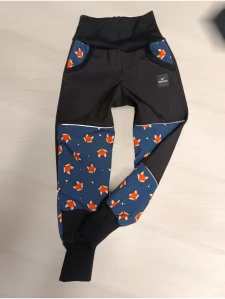 kalhoty s fleesem vel.116