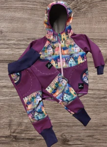 Bunda a kalhoty s fleesem 