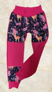 Tepláčky se softshell koleny ( více možných barev)