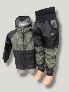 Bunda a kalhoty jarní softshell vel.104