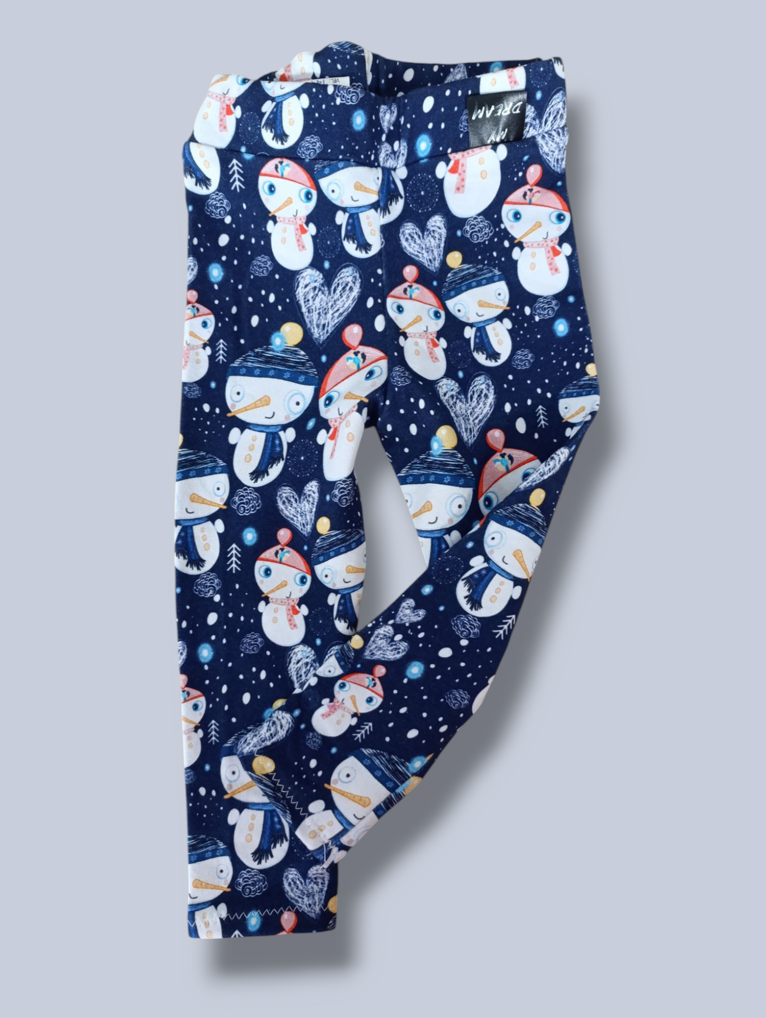 Zateplené legíny z warmkeeper sněhulák vel.92/98