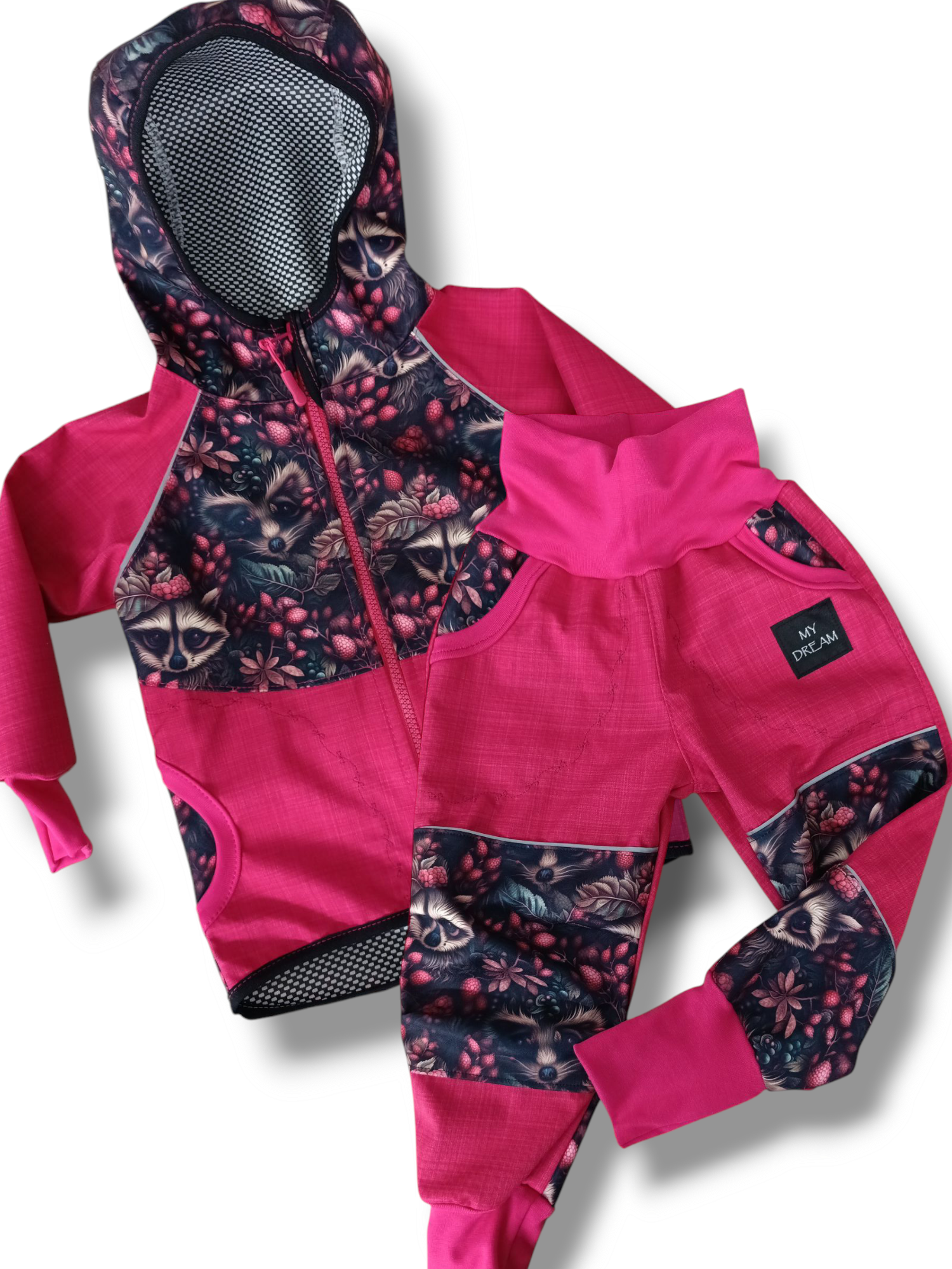 Bunda a kalhoty celoroční softshell vel.92