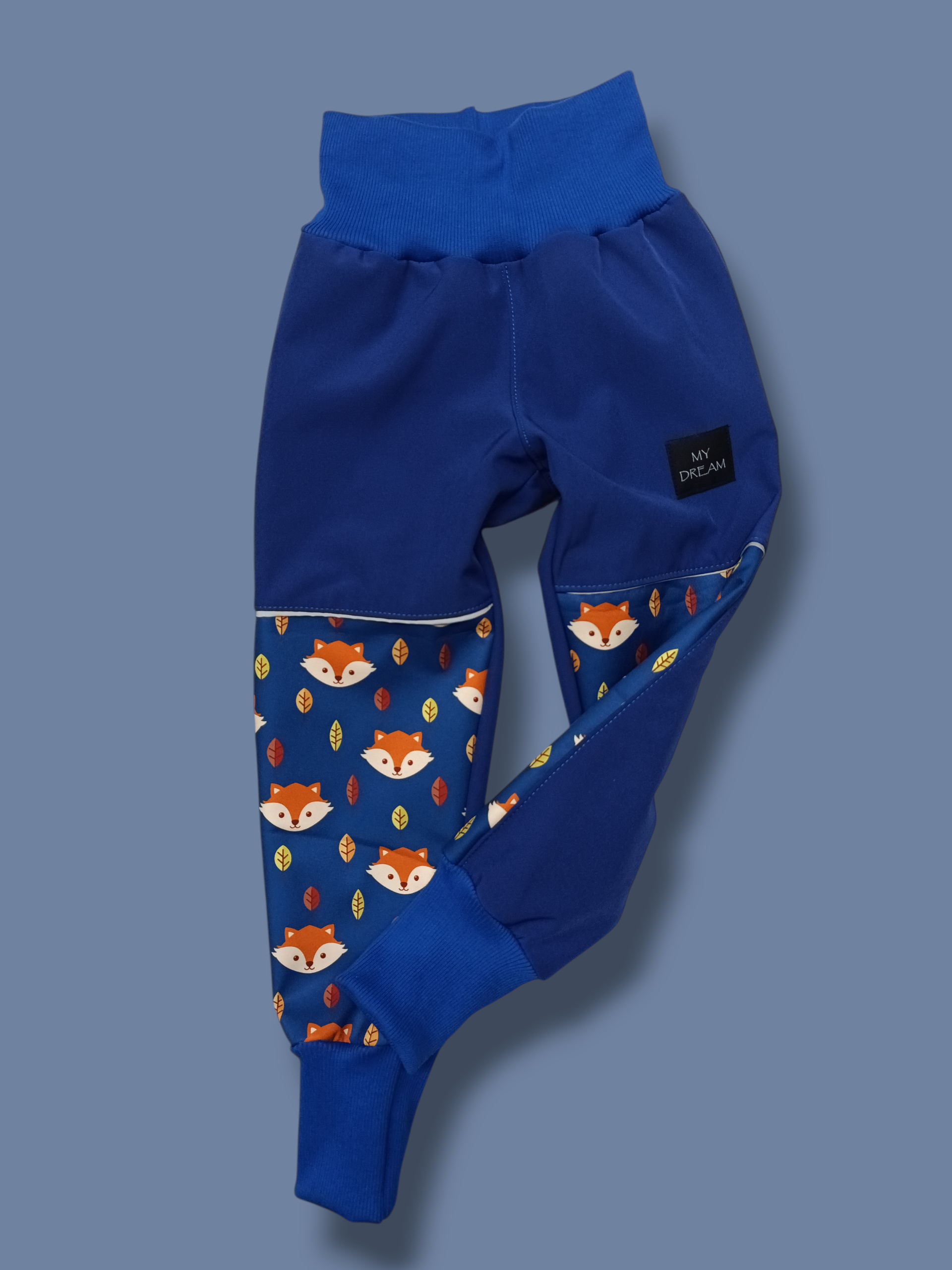 kalhoty s fleesem vel.110