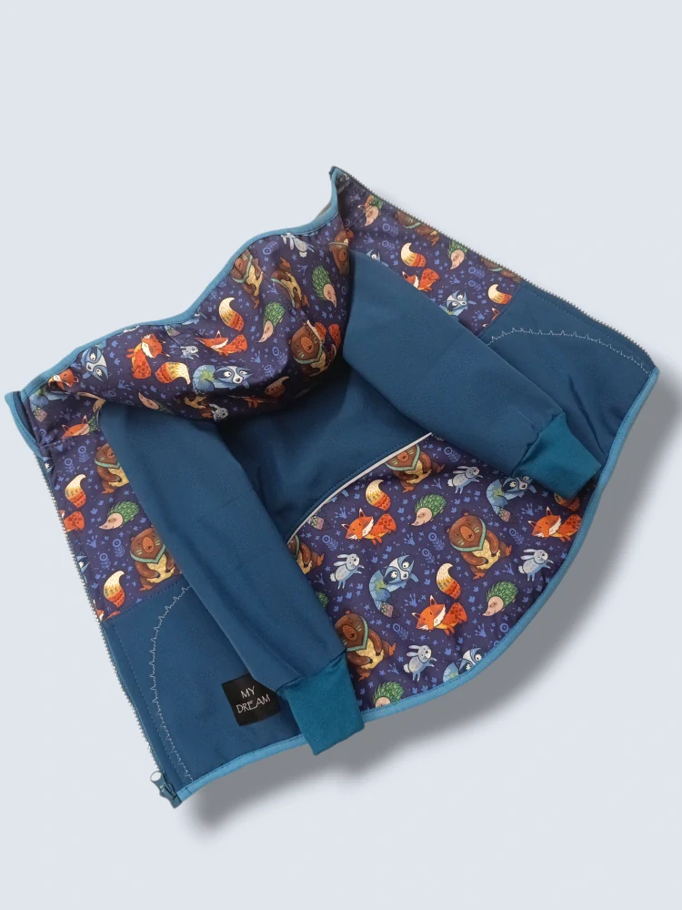 Bunda a kalhoty s fleesem vel.86