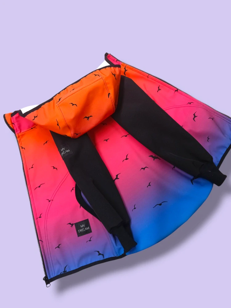 Bunda s fleesem vel.116