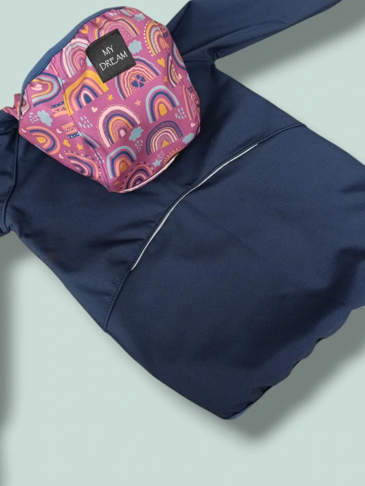 Bunda s fleesem a kalhoty celoroční vel.104