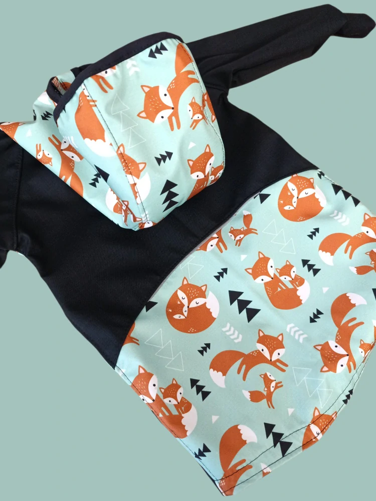 Bunda jarní/celoroční LIŠKY (možnost výběru barvy)