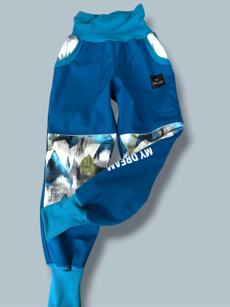 Kalhoty softshell s fleesem HORY - (více barev na výběr )