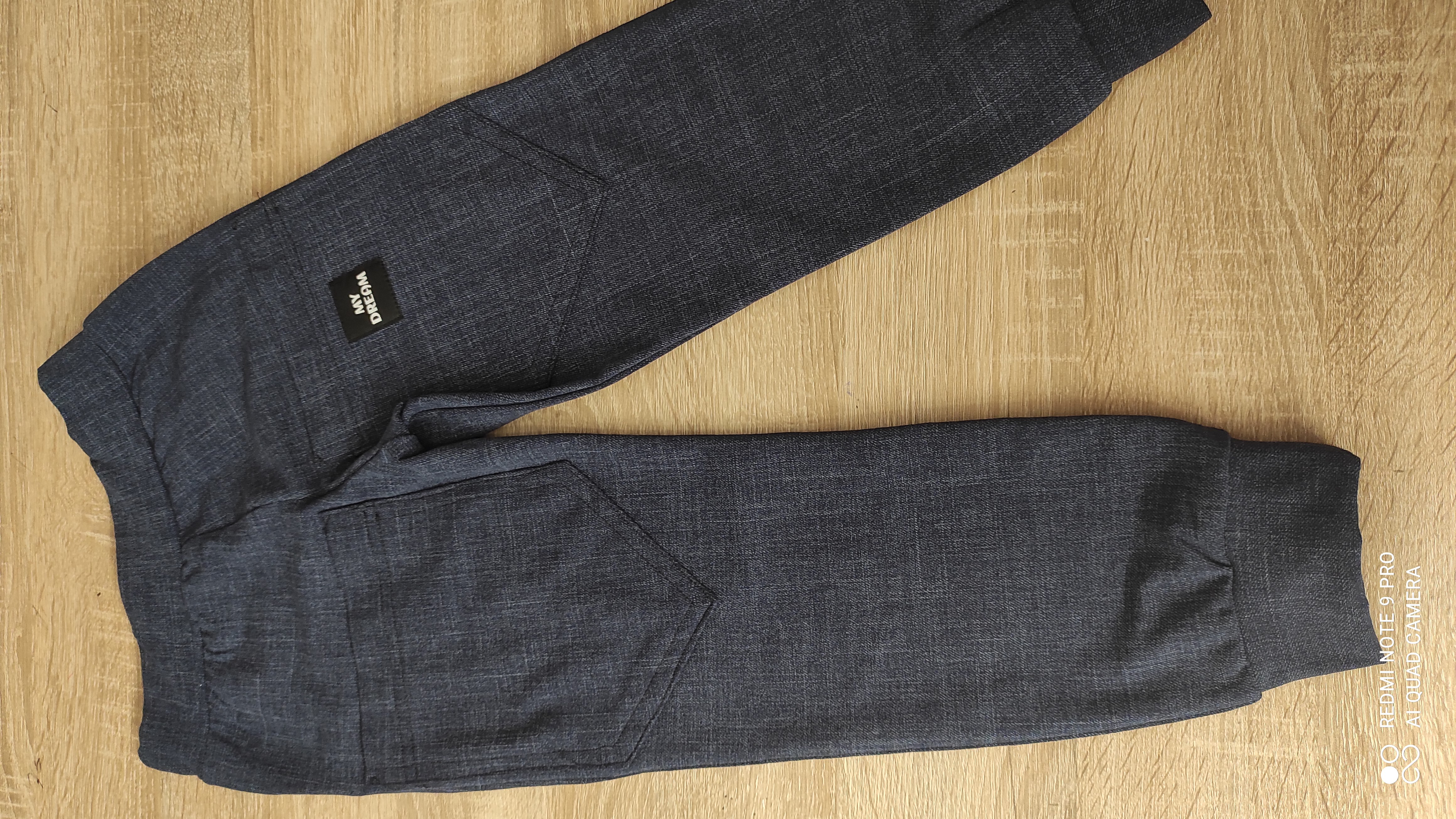 Tepláčky imitace rifloviny 