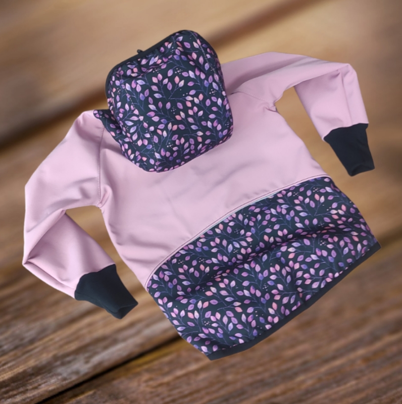 Duhové lístky / starorůžová (více možných barev)