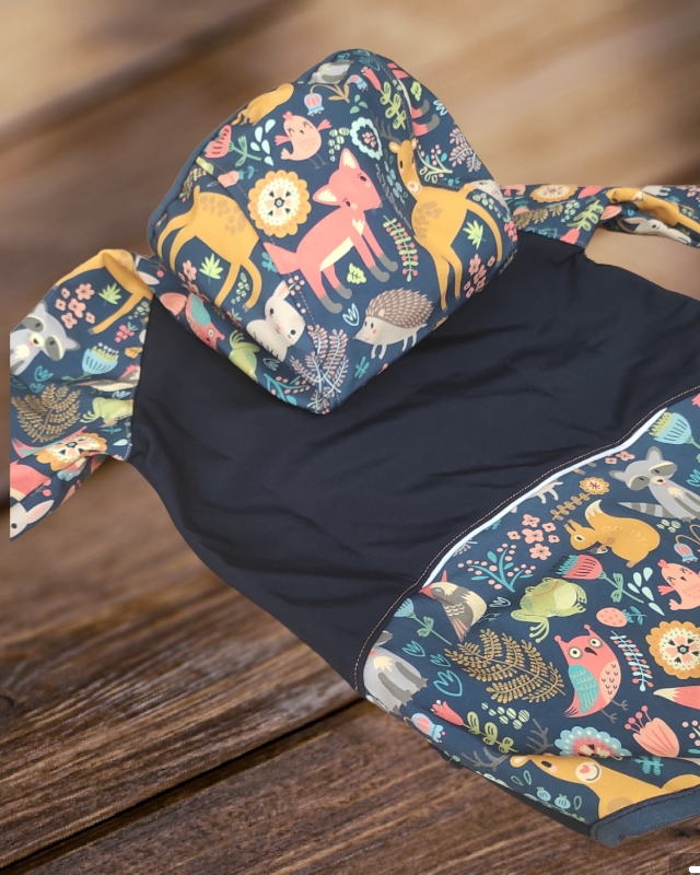 bunda a kalhoty  s fleesem ( více barev na výběr)