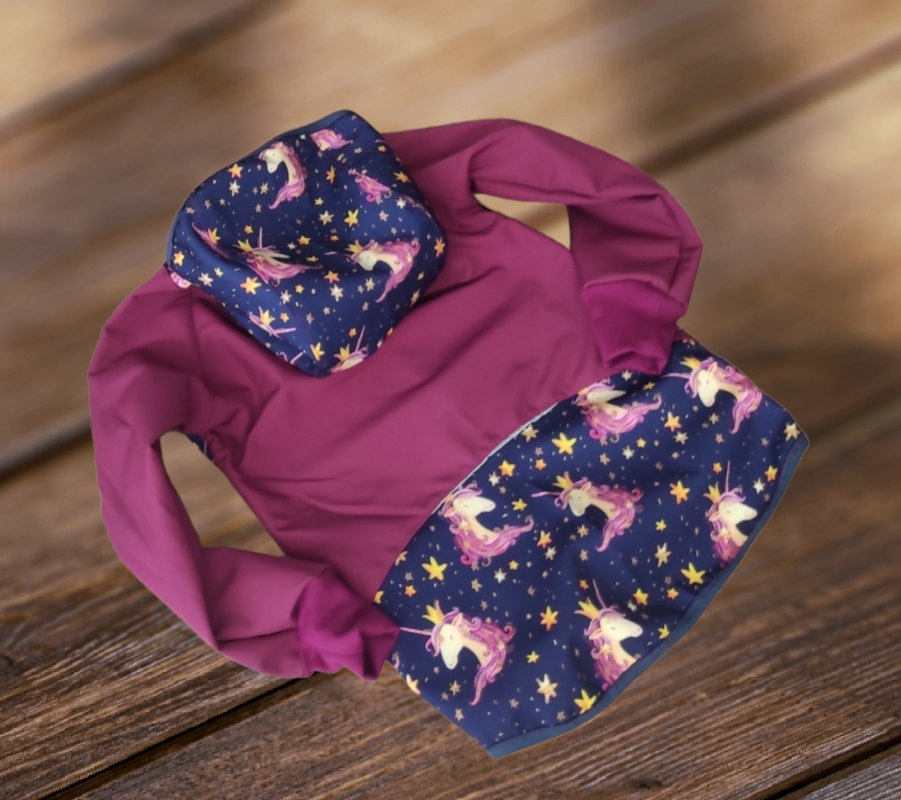 Jednorožci + ostružina (více možných barev)