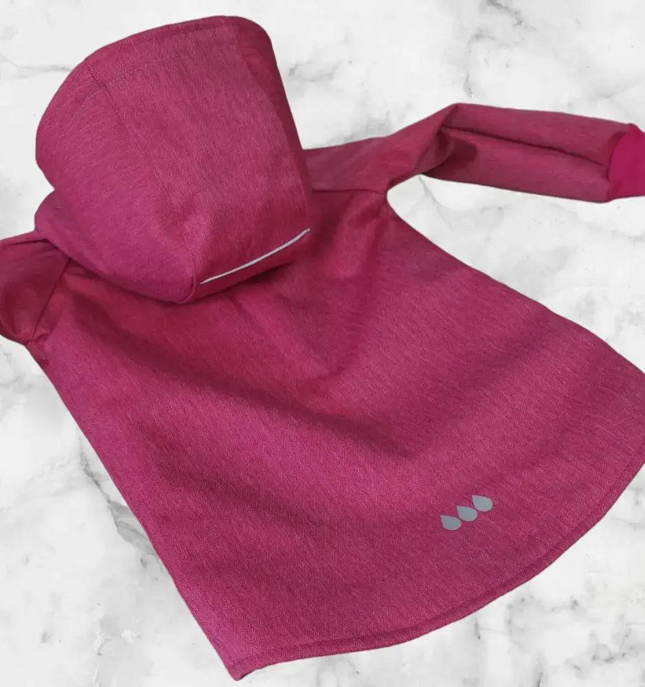 Parka s fleesem vzor rybí kost -7 barev na výběr 