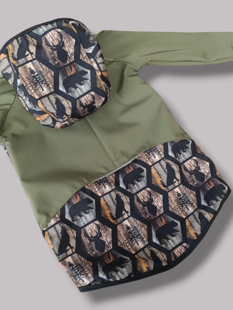 Bunda softshell s fleesem (více možných barev)