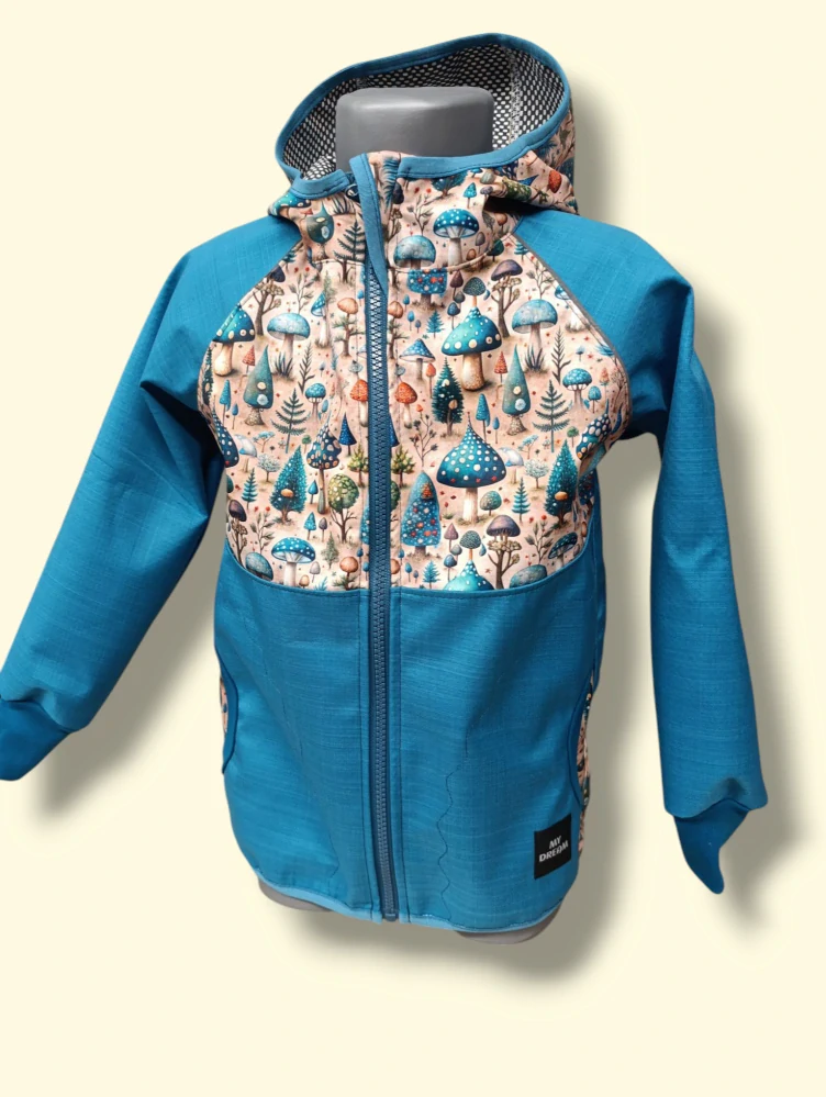 Bunda a kalhoty jarní softshell vel.116