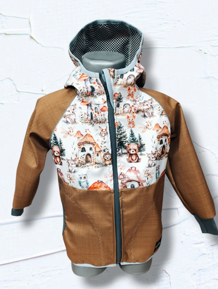 Bunda a kalhoty jarní softshell vel.110