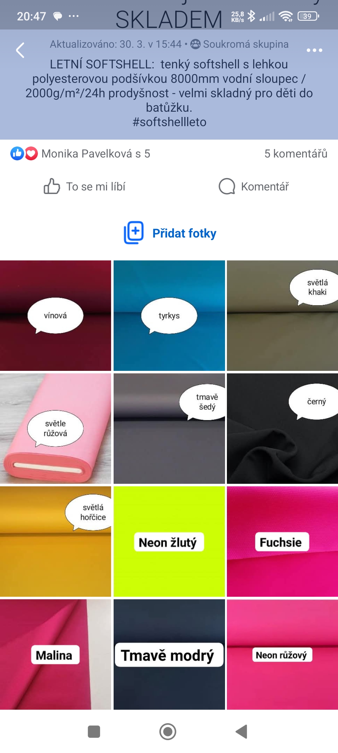 Softshell letní bunda dámská 