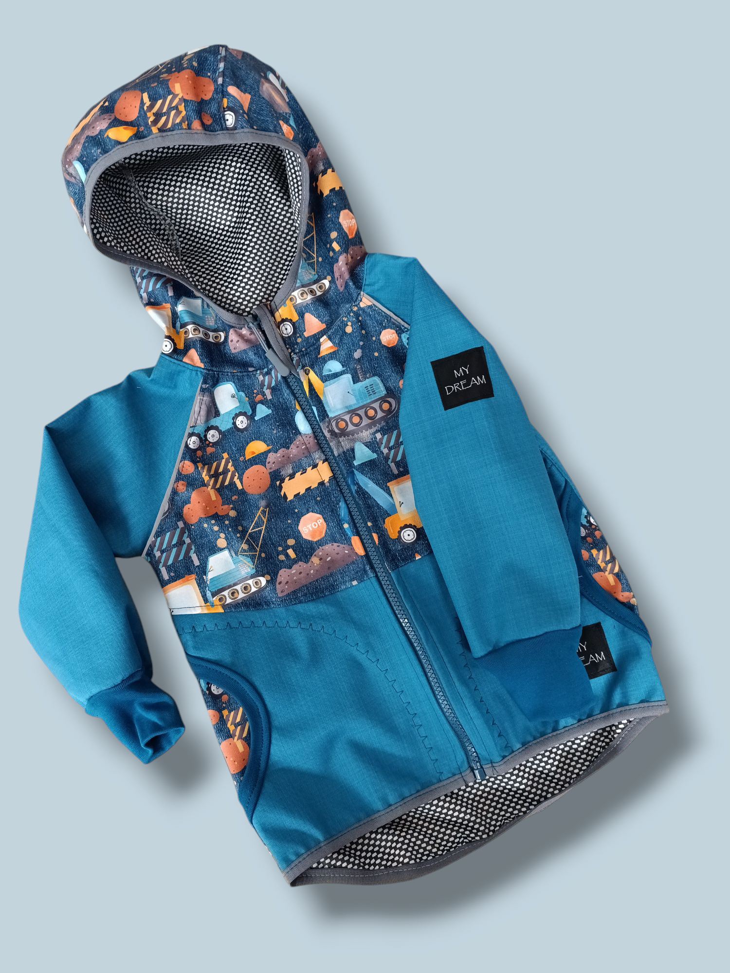 Bunda a kalhoty celoroční softshell vel.92