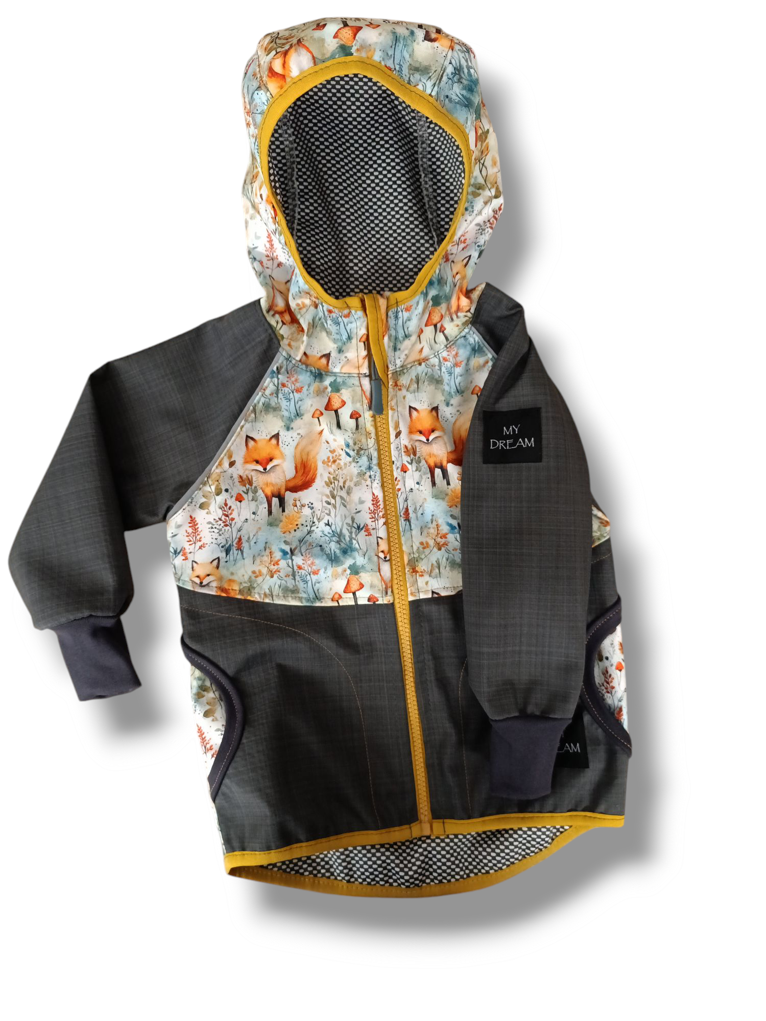 Bunda a kalhoty celoroční softshell vel.86