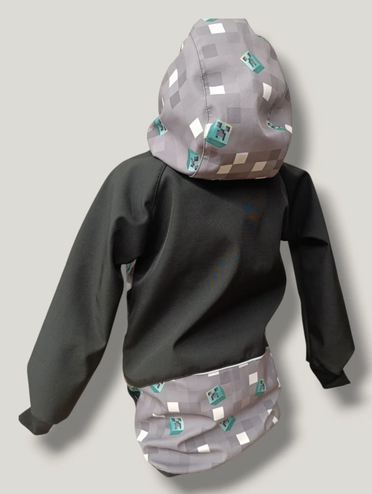 Bunda softshell s fleesem (více možných barev)