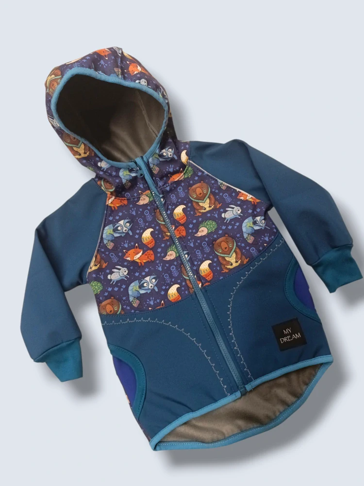 Bunda a kalhoty s fleesem vel.86