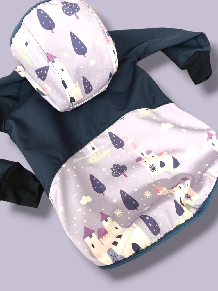 Bunda a kalhoty s fleesem vel.104