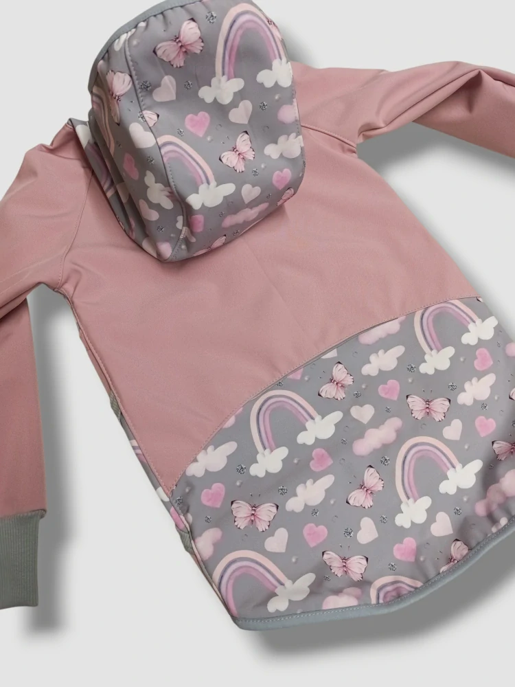 Set vel.122 starorůžova/ duhy 