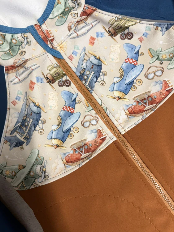 Bunda softshell s fleesem LETADLA (více možných barev)