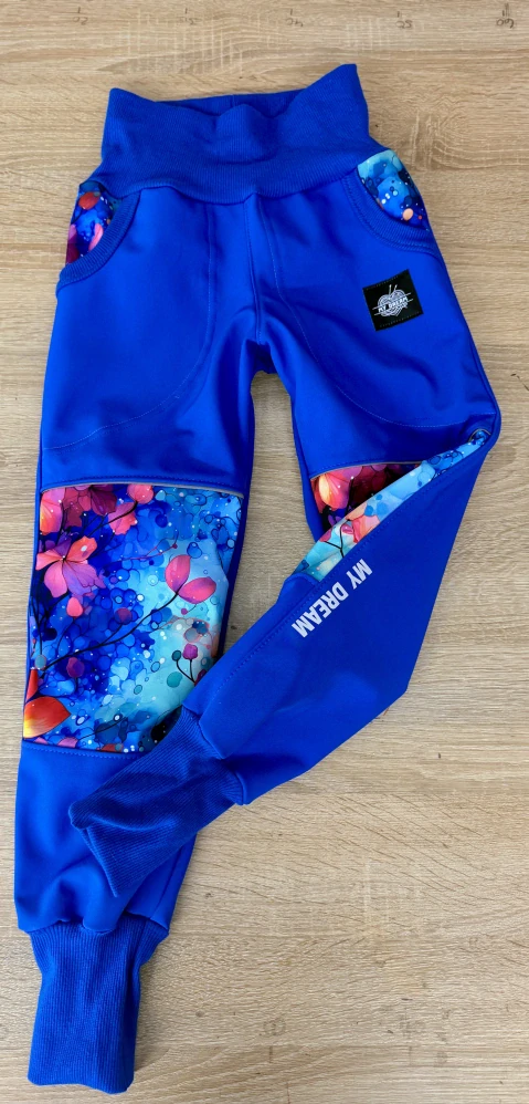 Kalhoty softshell s fleesem FANTAZIE (více barev na výběr )