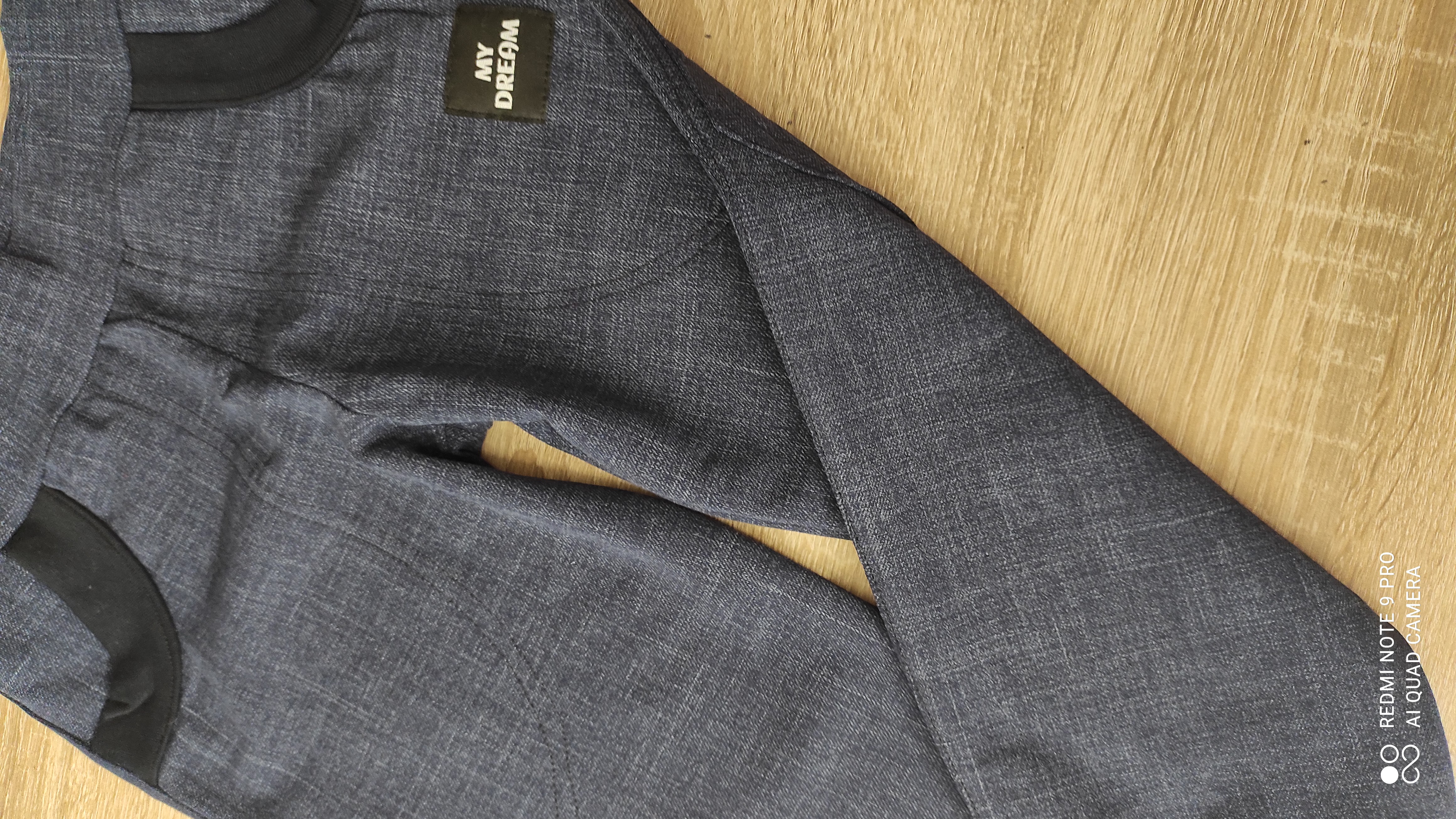 Tepláčky imitace rifloviny 