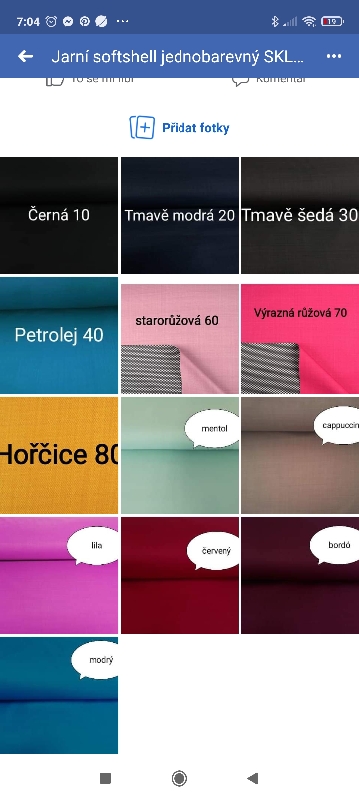 BUNDA TRAKTORY/ČERNÁ/PETROLEJ  (více možných barev)