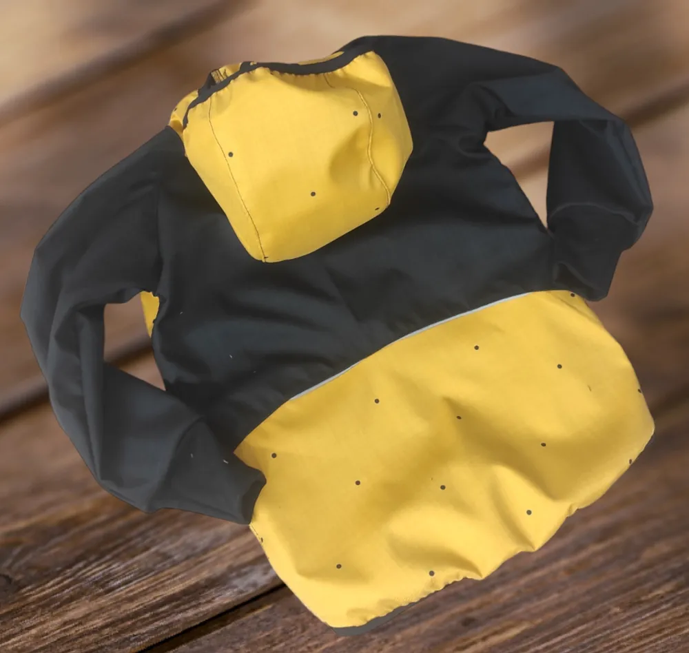 Bunda a kalhoty jarní softshell vel.110/116