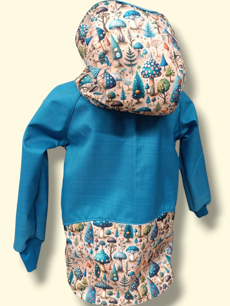 Bunda a kalhoty jarní softshell vel.116