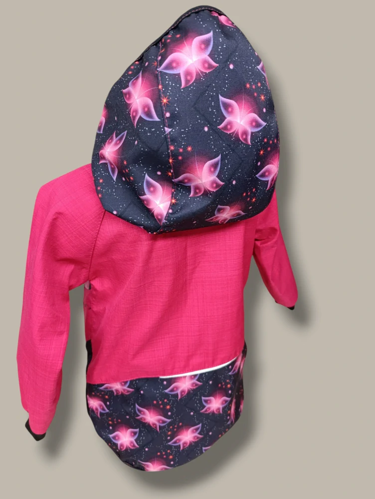 Bunda a kalhoty jarní softshell vel.116