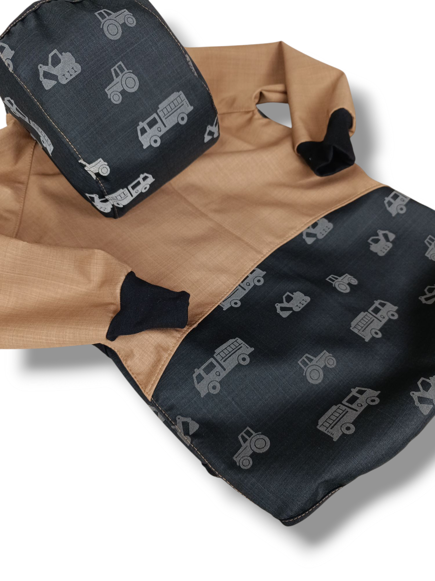 Bunda a kalhoty celoroční softshell vel.128