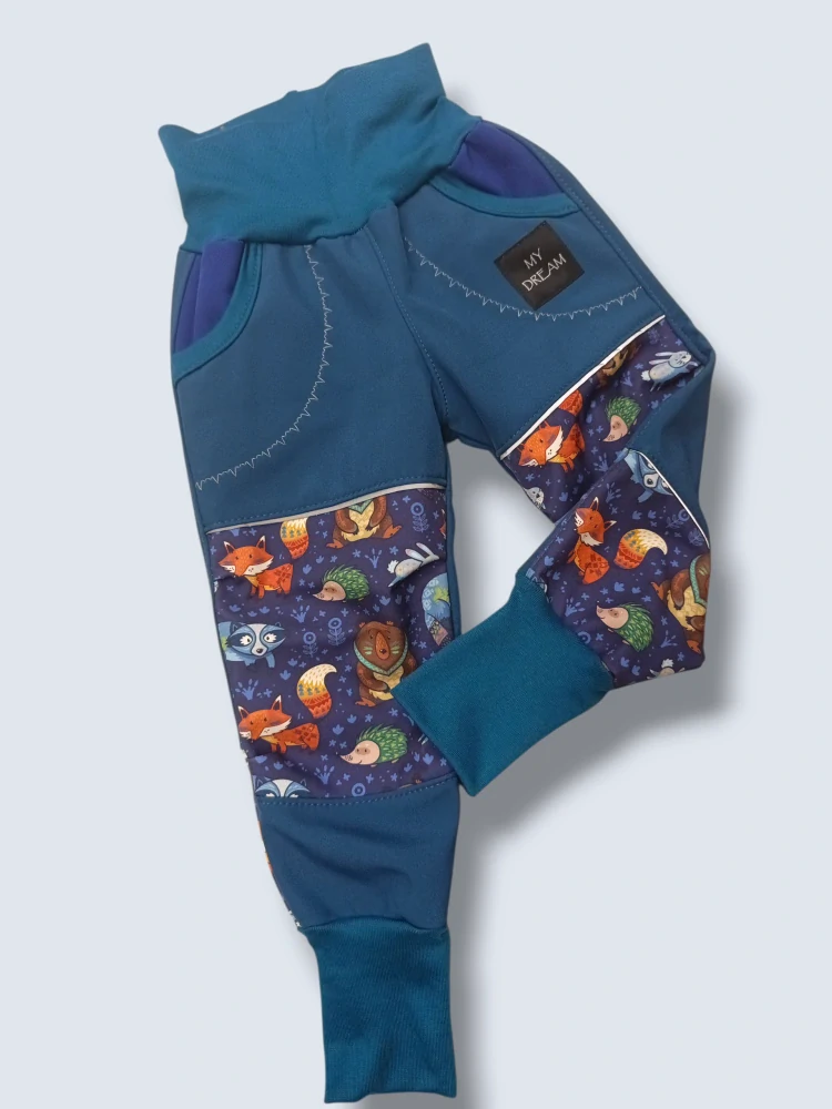 Bunda a kalhoty s fleesem vel.86