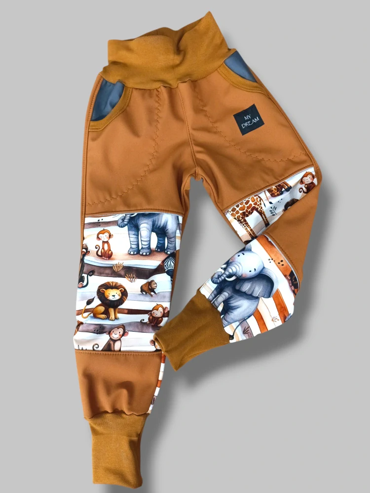 Bunda a kalhoty s fleesem 