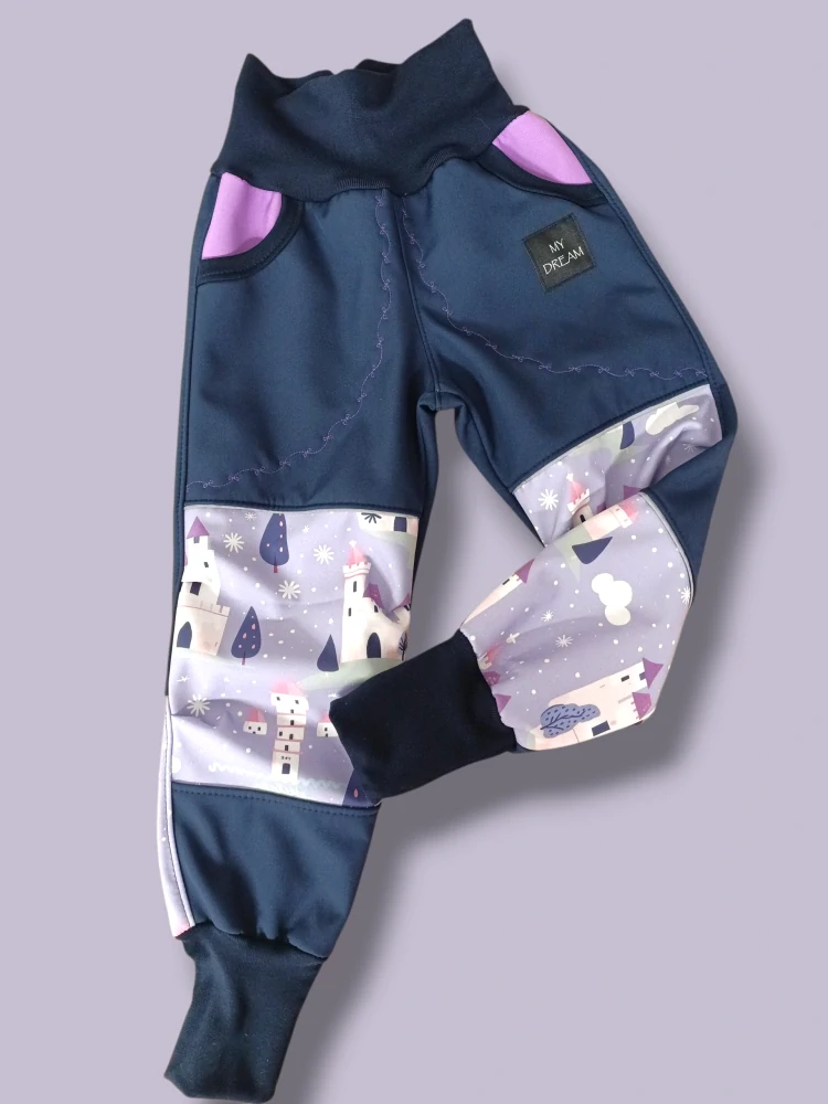 Bunda a kalhoty s fleesem vel.104