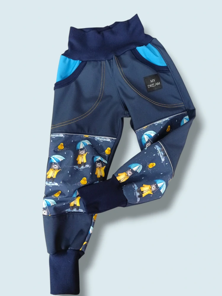 Bunda a kalhoty s fleesem vel.98