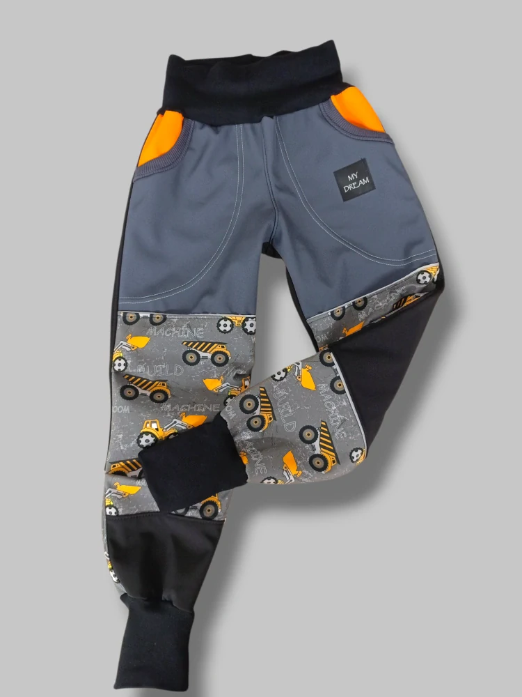 bunda a kalhoty  s fleesem vel.116