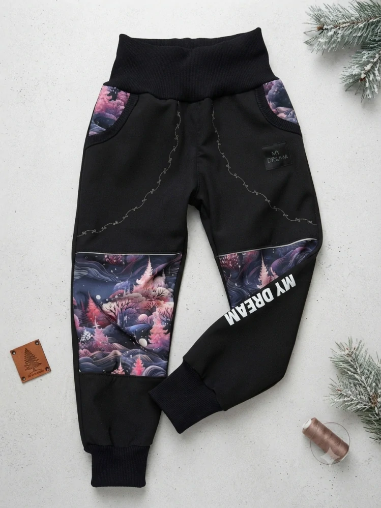Bunda a kalhoty softshell s fleesem (více barev na výběr)