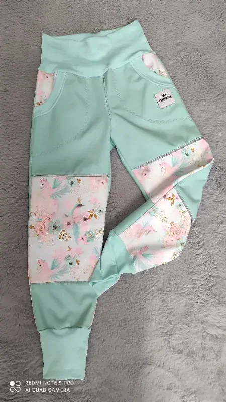 Kalhoty a bunda s fleesem ( více barev na výběr)