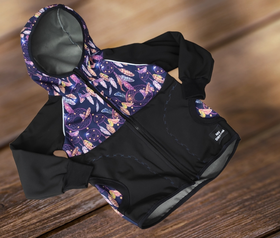 ostružina + lapače snů (možnost jiných barev)