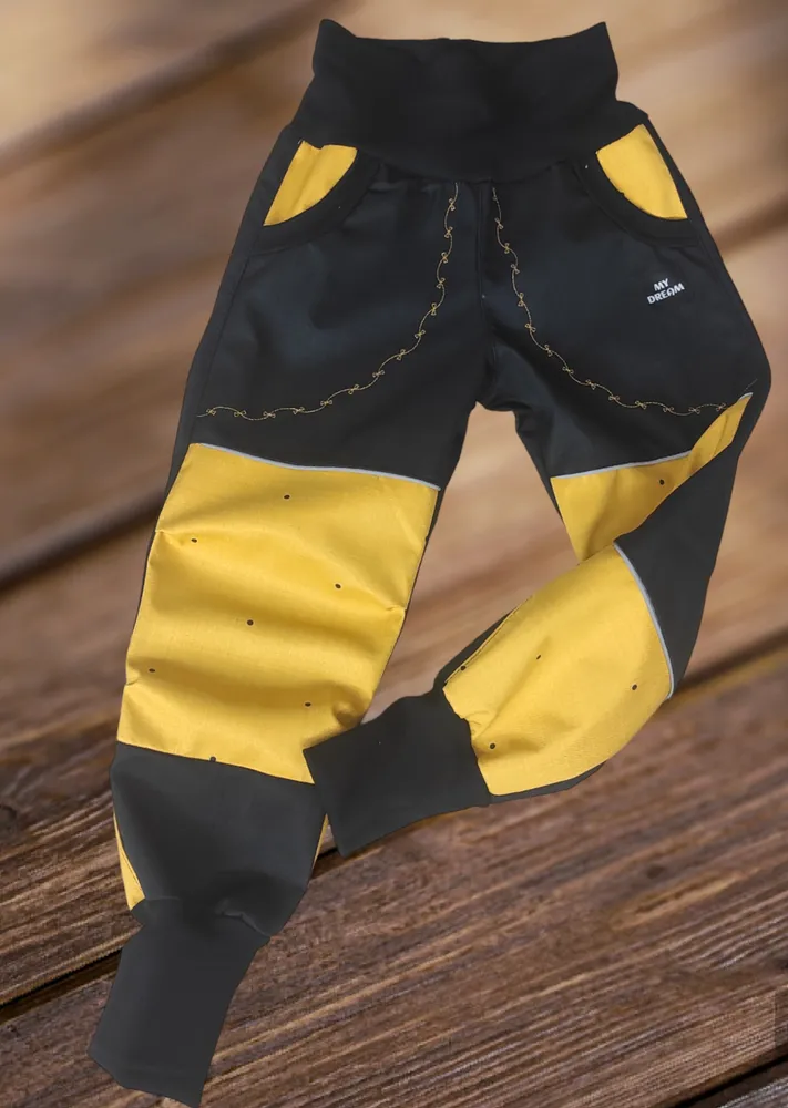 Bunda a kalhoty jarní softshell vel.110/116