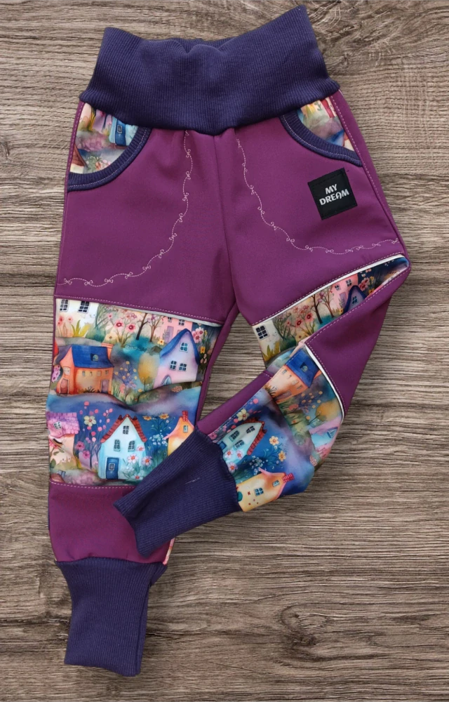 Bunda a kalhoty s fleesem 