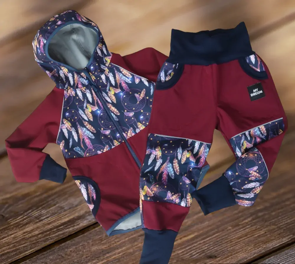 Bunda +kalhoty s fleesem (více barev na výběr)