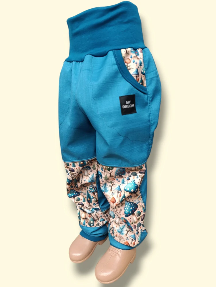 Bunda a kalhoty jarní softshell vel.116